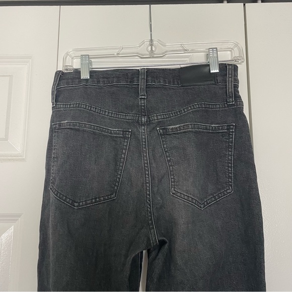 The Perfect Vintage Straight Crop Jean in Lunar Wash - Picture 13 of 13